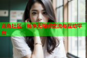 海角社区：畅享无障碍交流与互动平台