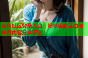 海角社区登录入口：畅享实时互动与丰富内容分享平台